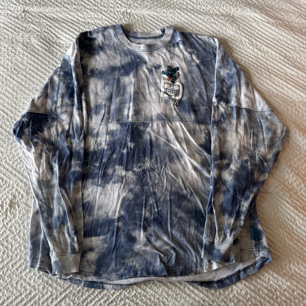 Disney Parks Walt Disney World Stitch Tie-dye Lightweight Spirit